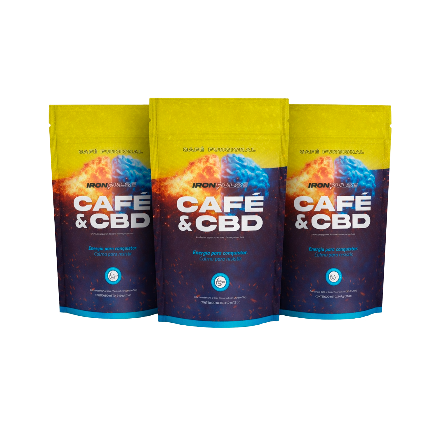 Iron Pulse Functional Coffee  – 3 bolsas